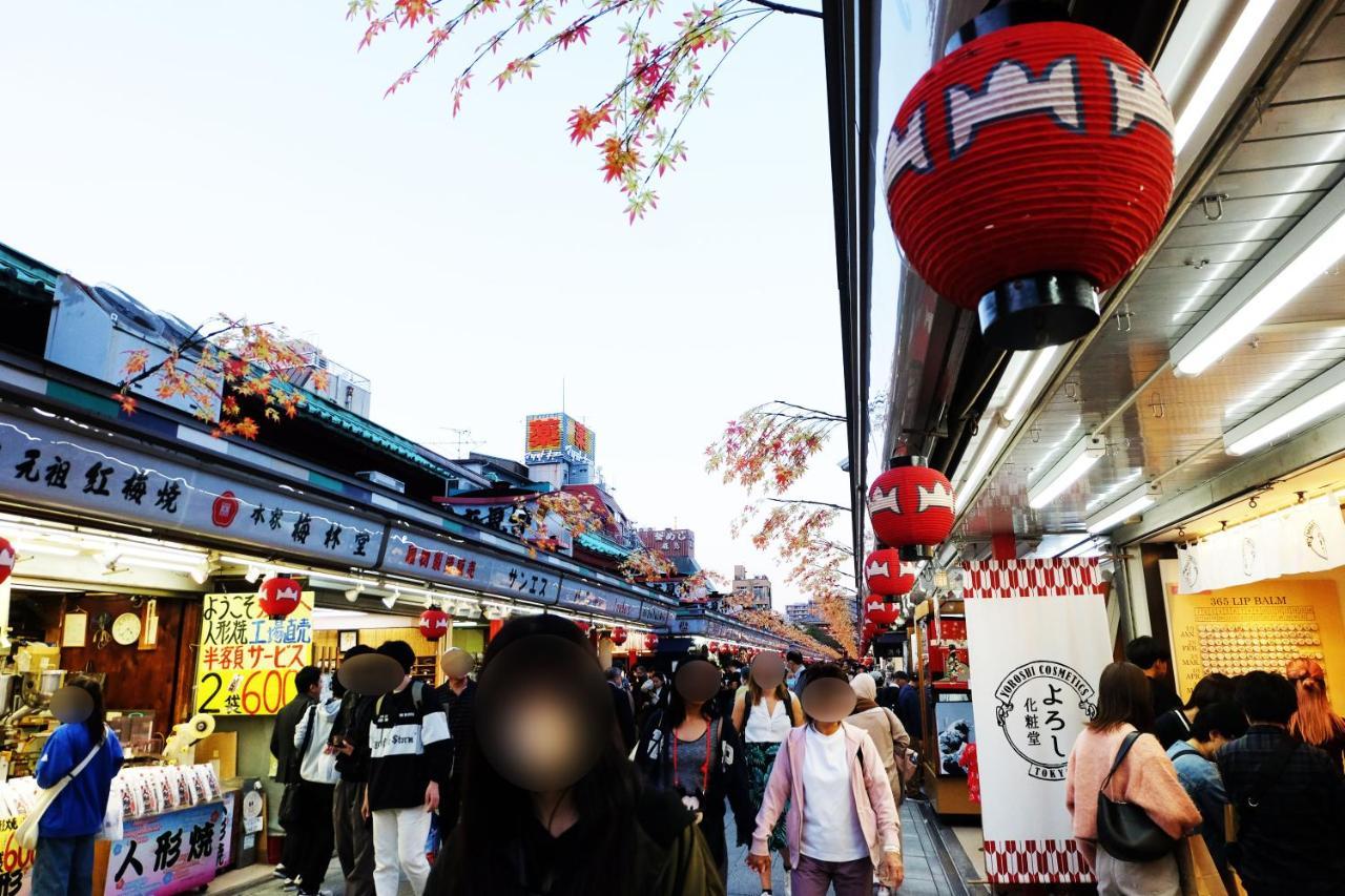 夢の舎 浅草 Yumenoya Asakusa Präfektur Tokio Exterior foto